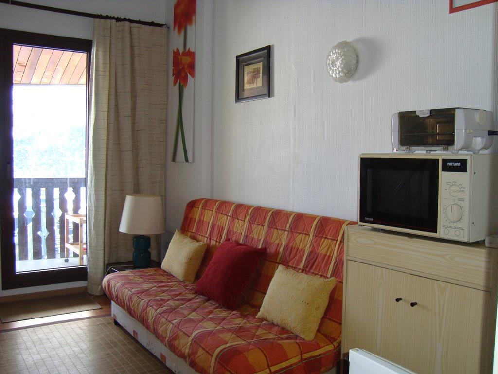Apartment Face Aux Pistes Greolieres les Neiges Kamer foto