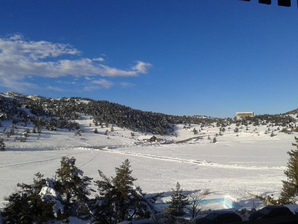 Apartment Face Aux Pistes Greolieres les Neiges Kamer foto