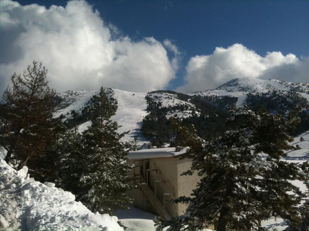 Apartment Face Aux Pistes Greolieres les Neiges Buitenkant foto