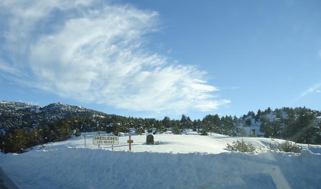 Apartment Face Aux Pistes Greolieres les Neiges Buitenkant foto