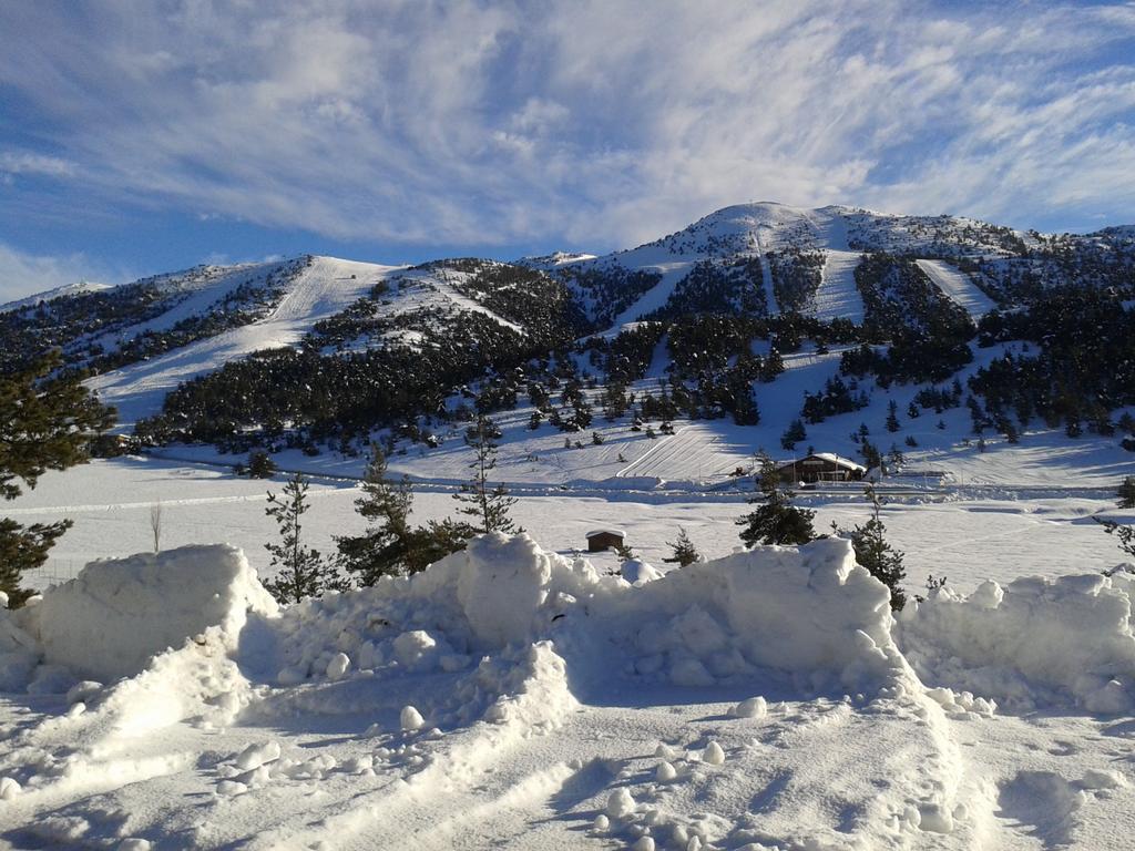 Apartment Face Aux Pistes Greolieres les Neiges Buitenkant foto