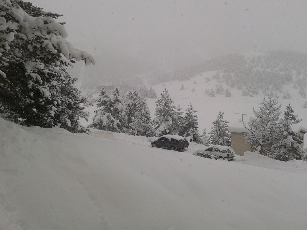 Apartment Face Aux Pistes Greolieres les Neiges Buitenkant foto