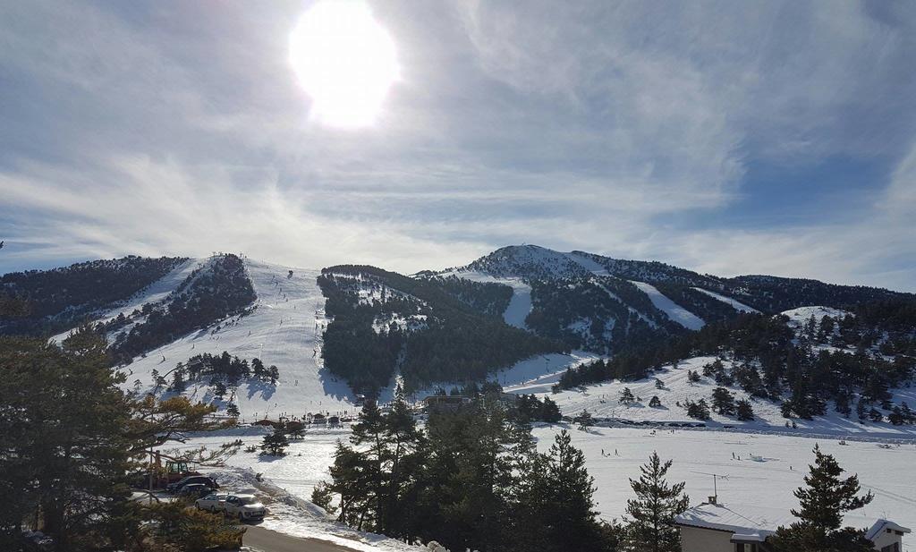 Apartment Face Aux Pistes Greolieres les Neiges Buitenkant foto