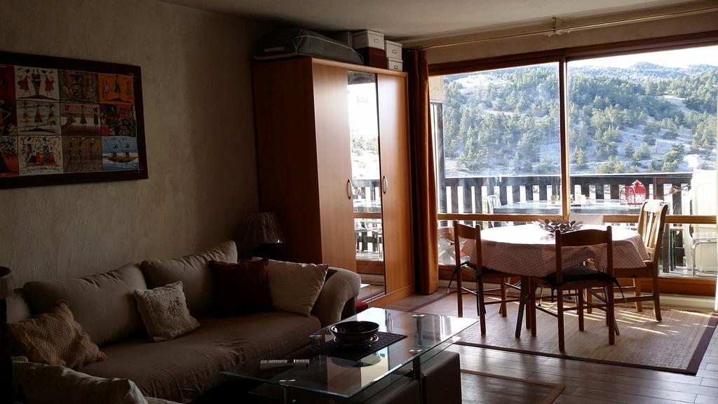 Apartment Face Aux Pistes Greolieres les Neiges Buitenkant foto