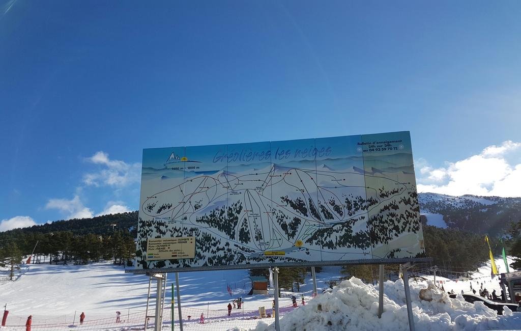 Apartment Face Aux Pistes Greolieres les Neiges Buitenkant foto